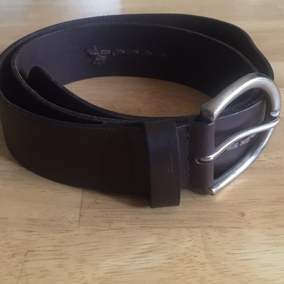 Accessories - Brown leather belt